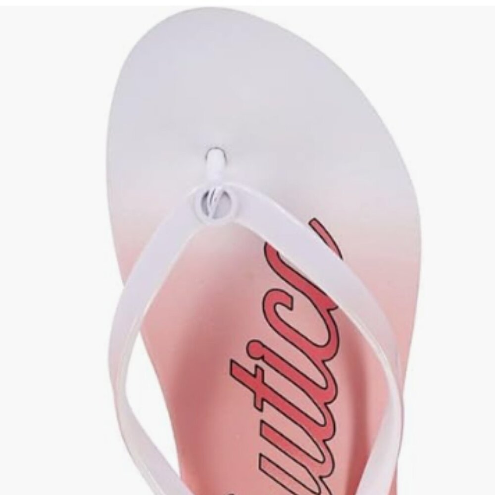 Nautica Women's Thong Strap Sandal - Size 6